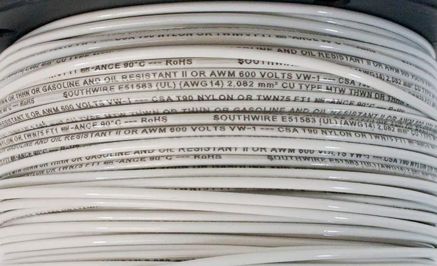 Types of wires sales and cables